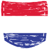 Niederlande Pocket Tasche Geschenk