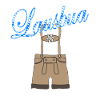 Lausbua with leather pants
