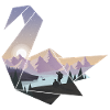 Origami Schwan