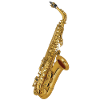 Saxophone in gold