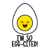 Egg egg-cited