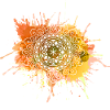 Mandala - Orange