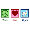Peace Love Alpaca