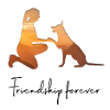 Friendship forever / Malinois silhouette