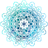 Mandala - Blue