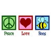 Peace Love Bees