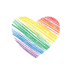 Coeur, Arc-en-ciel, Pride