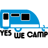 Campingvogn trailer af ja vi lejr ikon logo
