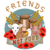 Friends not food