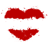 Heart red white red Austria