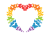 Butterfly rainbow