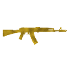 AK 47 gold