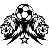 foot lion logo ball sport 1 0