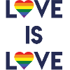 Love is love gaypride
