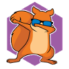 Dabbing Squirrel - Design