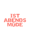 Der frühe Vogel...