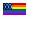 Regenbogen, LGBT, Gay Pride, US LGBT Flag