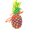 80er Ananas2 we like 80tees