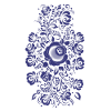Ornament in Gzhel Style