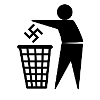 Nazisti nel cestino