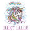heavy metal einhorn
