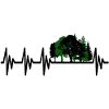 Pulse heartbeat forest