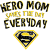 Superman Super Hero Mom