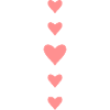 Hearts vertical