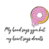 gym donut design