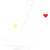 Herz - Herzlich - Strichmännchen
