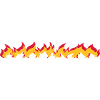 Flames - fire row