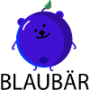 Bär als Blaubeere