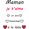 bonne fête maman je t'aime