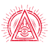 Illuminati - All Seeing Eye - Satan / Black Symbol