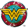Wonder Woman Logo Distressed