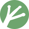 Frog Foot Nature Logo