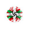 Croix Basque Grunge