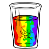 Glass Rainbow Pride Equal Rights
