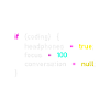 Programmieren Fokus Kopfhörer Tunnel