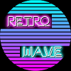 Retrowave poster