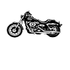 Chopper motorcycle