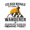 Wandern Lustiger Spruch Geschenk