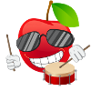 Cherry cherry drum drummer emoji