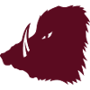 wild boar ferocious silhouette