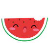 Melon d'eau mignon