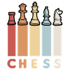 CHESS RÉTRO joueurs d’échecs échecs
