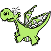 Mächtiger Drache
