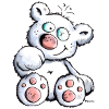 Cute White Teddy Bear
