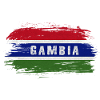 Gambia Flag / Gift Banjul Africa