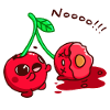 Funny pair of cherries